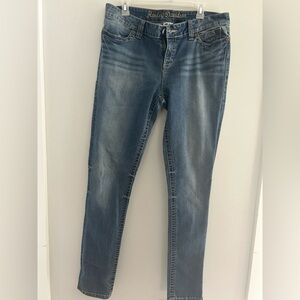 Harley-Davidson Blue Skinny Jeans size 16